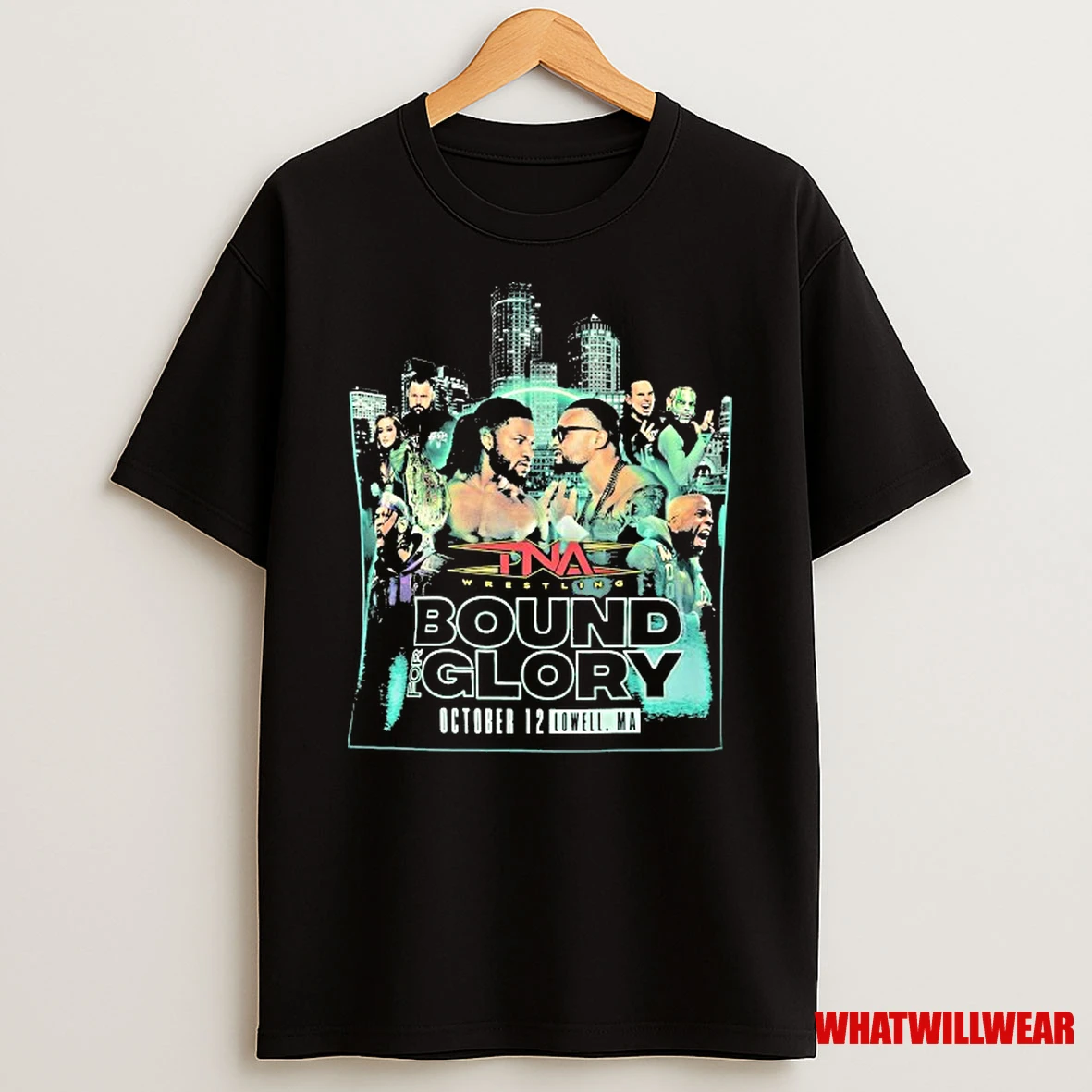 Tna Wrestling Bound For Glory October 12 Lowell Ma Shirts