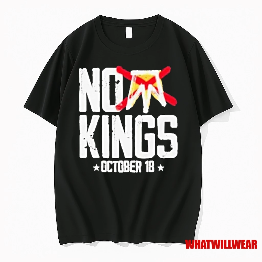 Tom Mossey No Kings October 18 Shirts