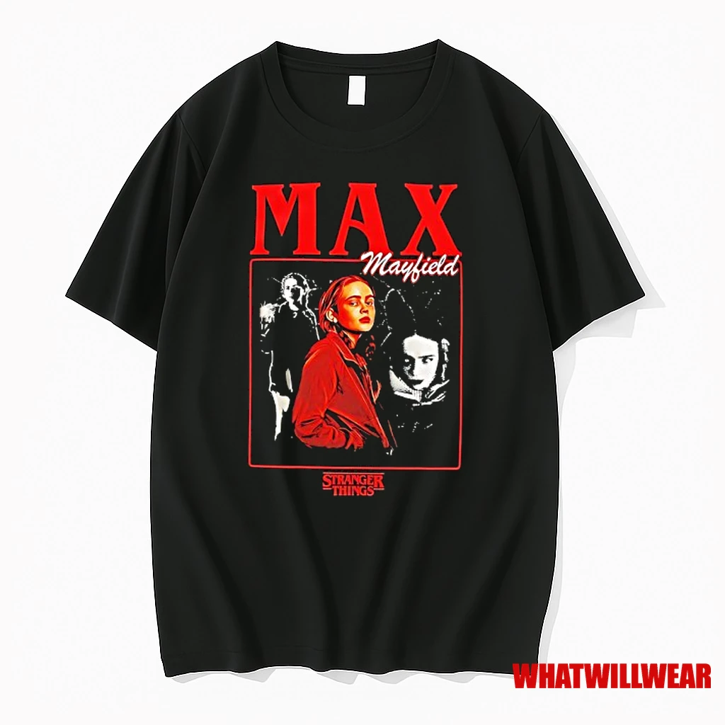 Tranger Things Max Mayfield Graphic Shirts