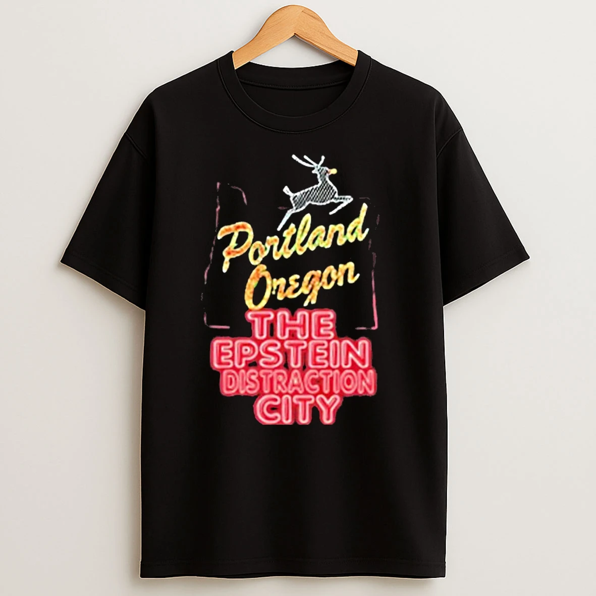 Trendy Portland Oregon The Epstein Distraction City Shirts