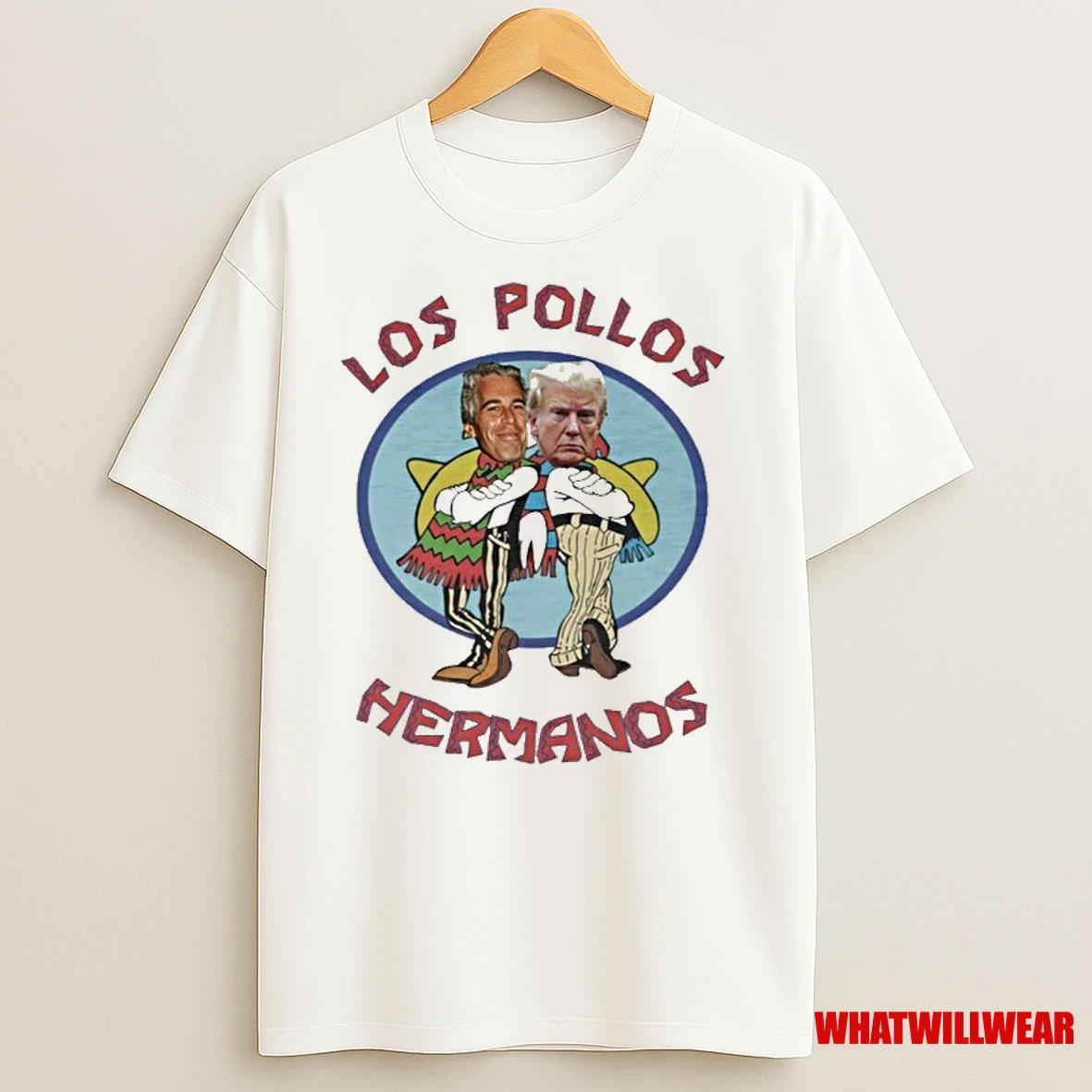 Trump Epstein Los Pollos Hermanos Shirts