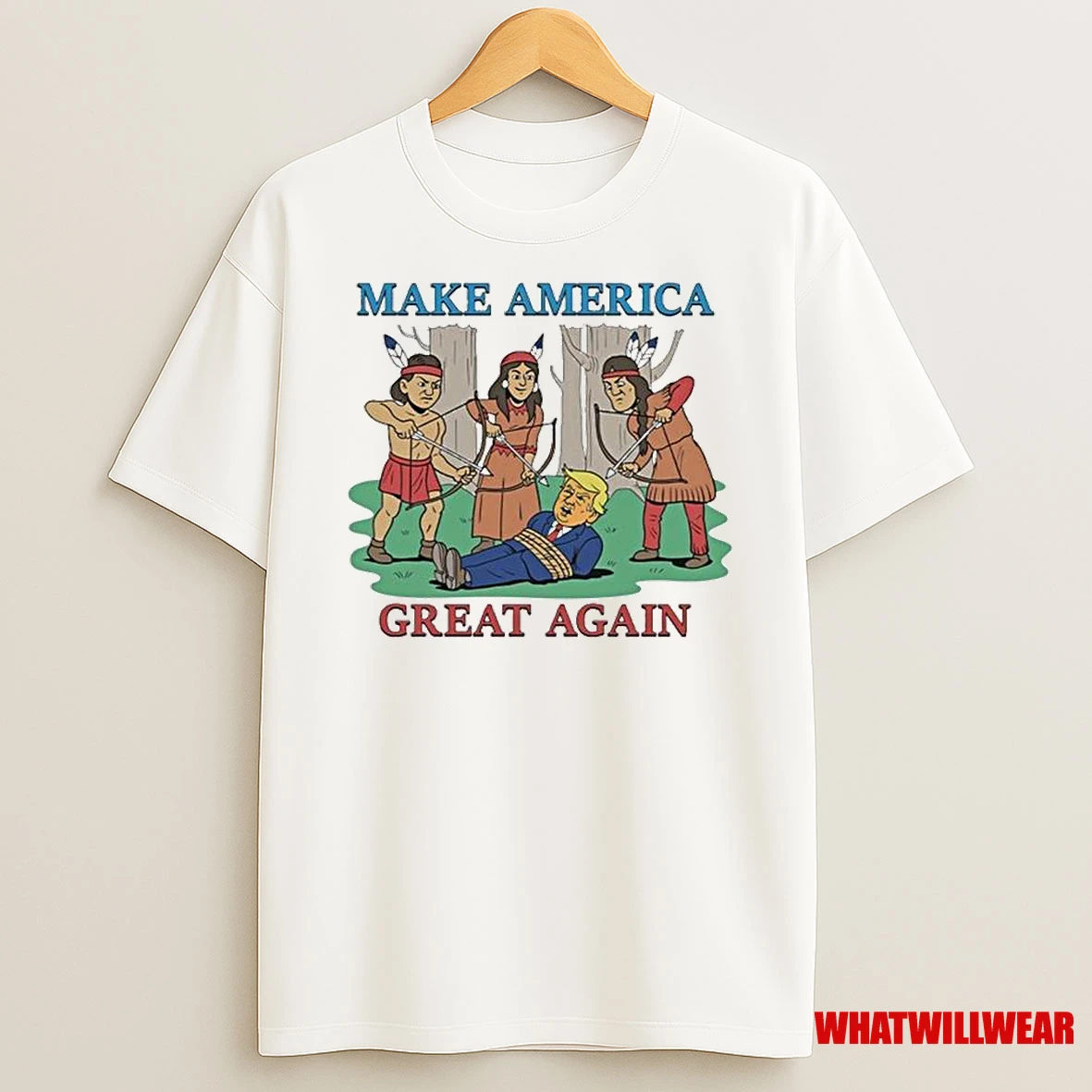 Trump Make America Great Again Native Americans Shirts