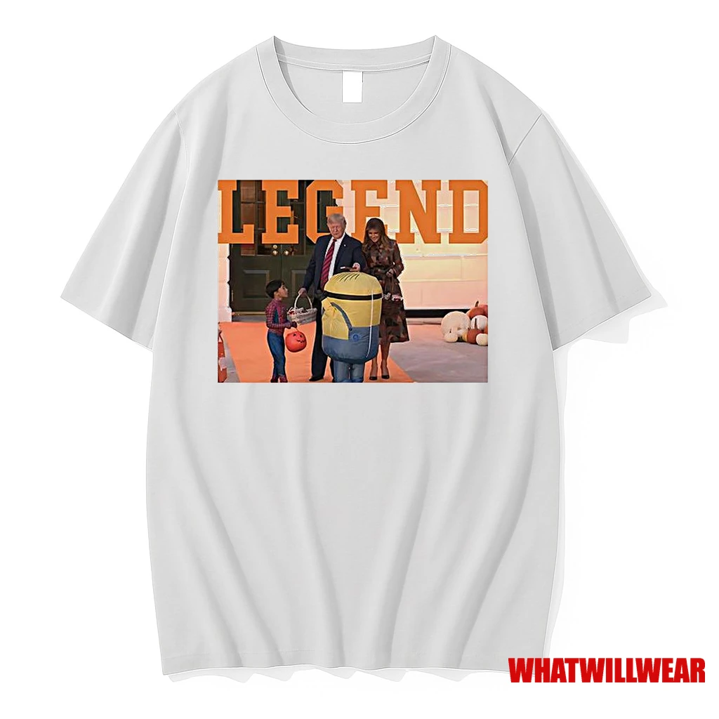 Trump Trick Or Treat Legend Meme Halloween Classic Shirts