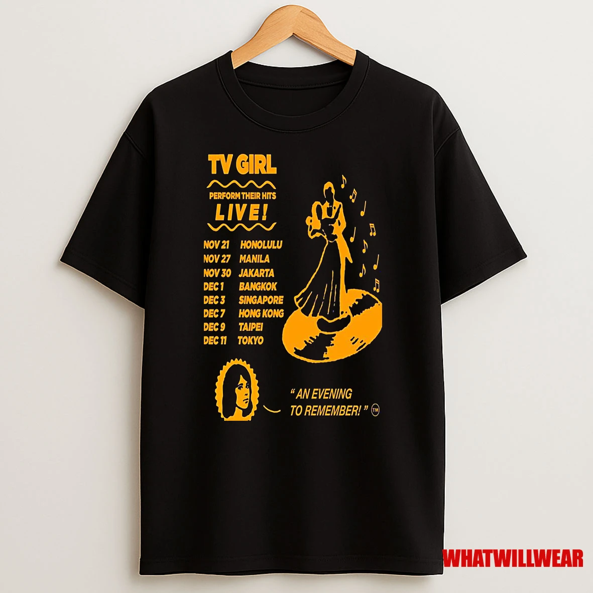 Tv Girl November December 2025 Shirts