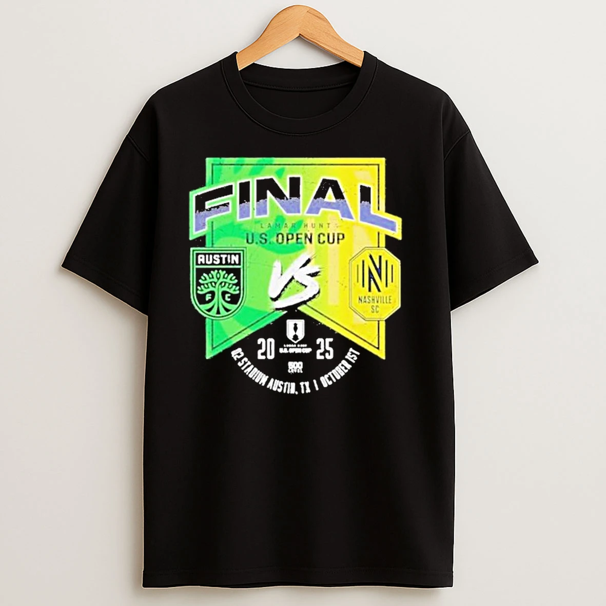 Us Open Cup Final 2025 Austin Fc Vs Nashville Sc Shirts