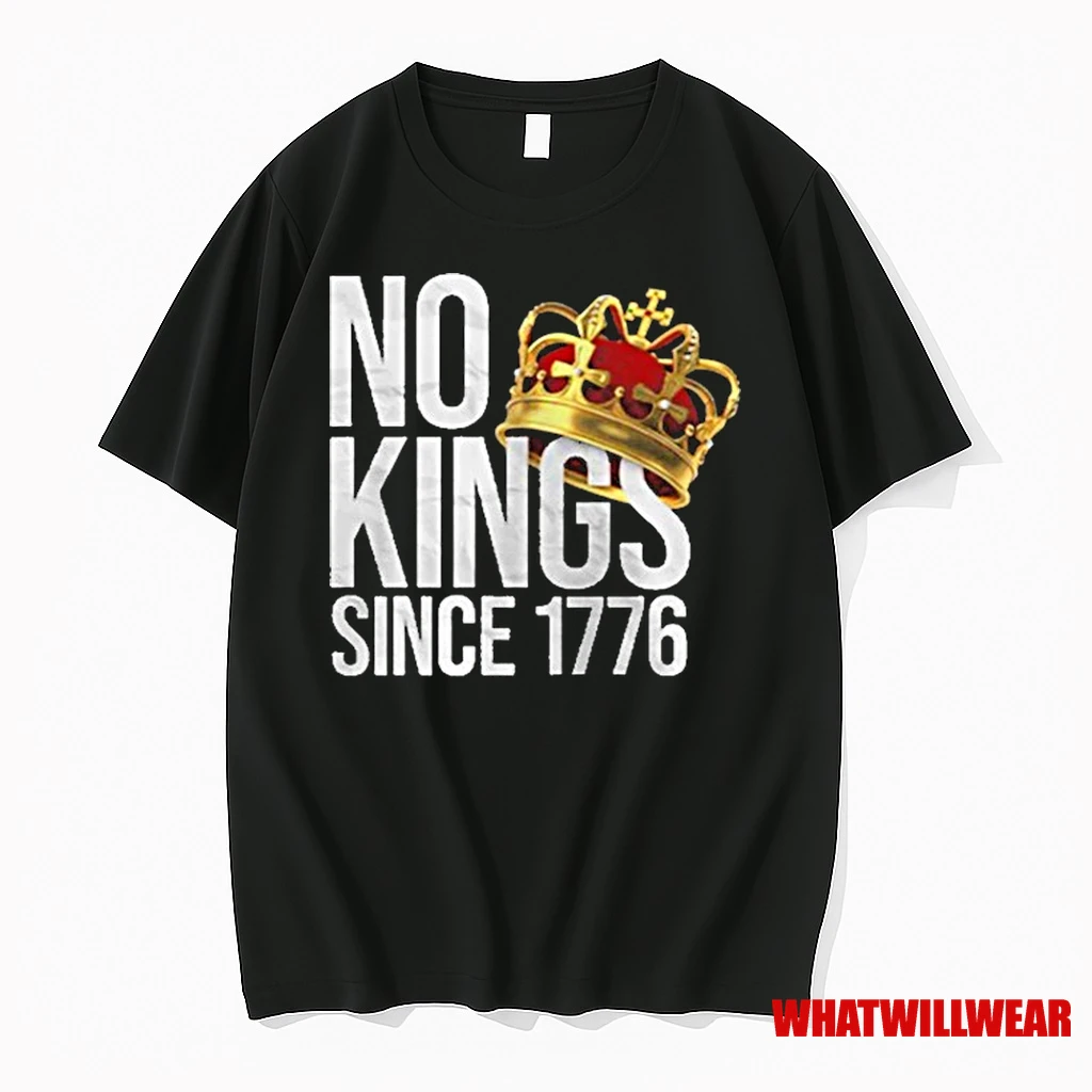Valuetainment Lion Shield No Kings Shirts