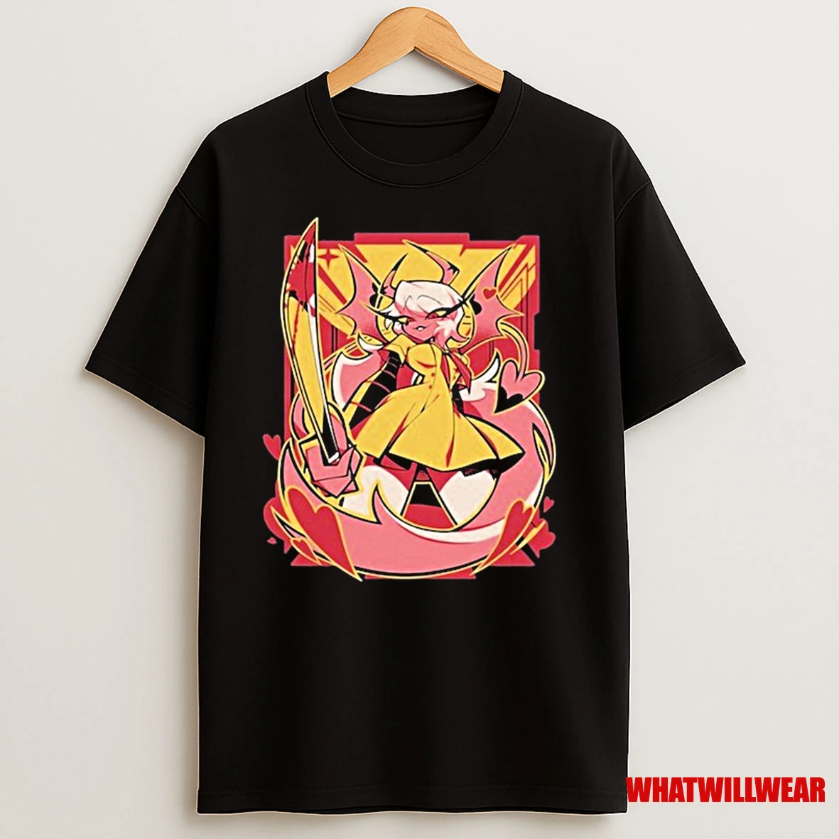 Verosika Halloween Slasher Shark Robot Helluva Boss Shirts