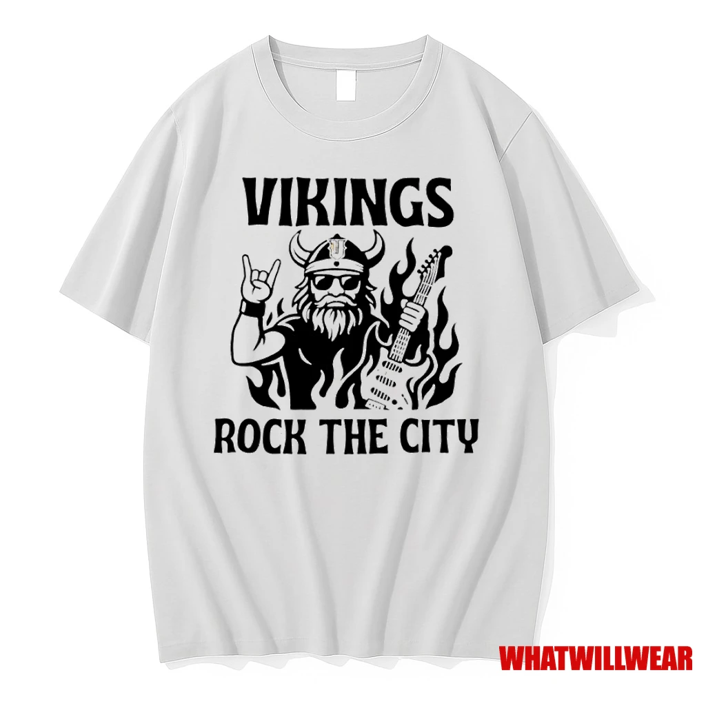 Vikings Rock The City Classic Shirts