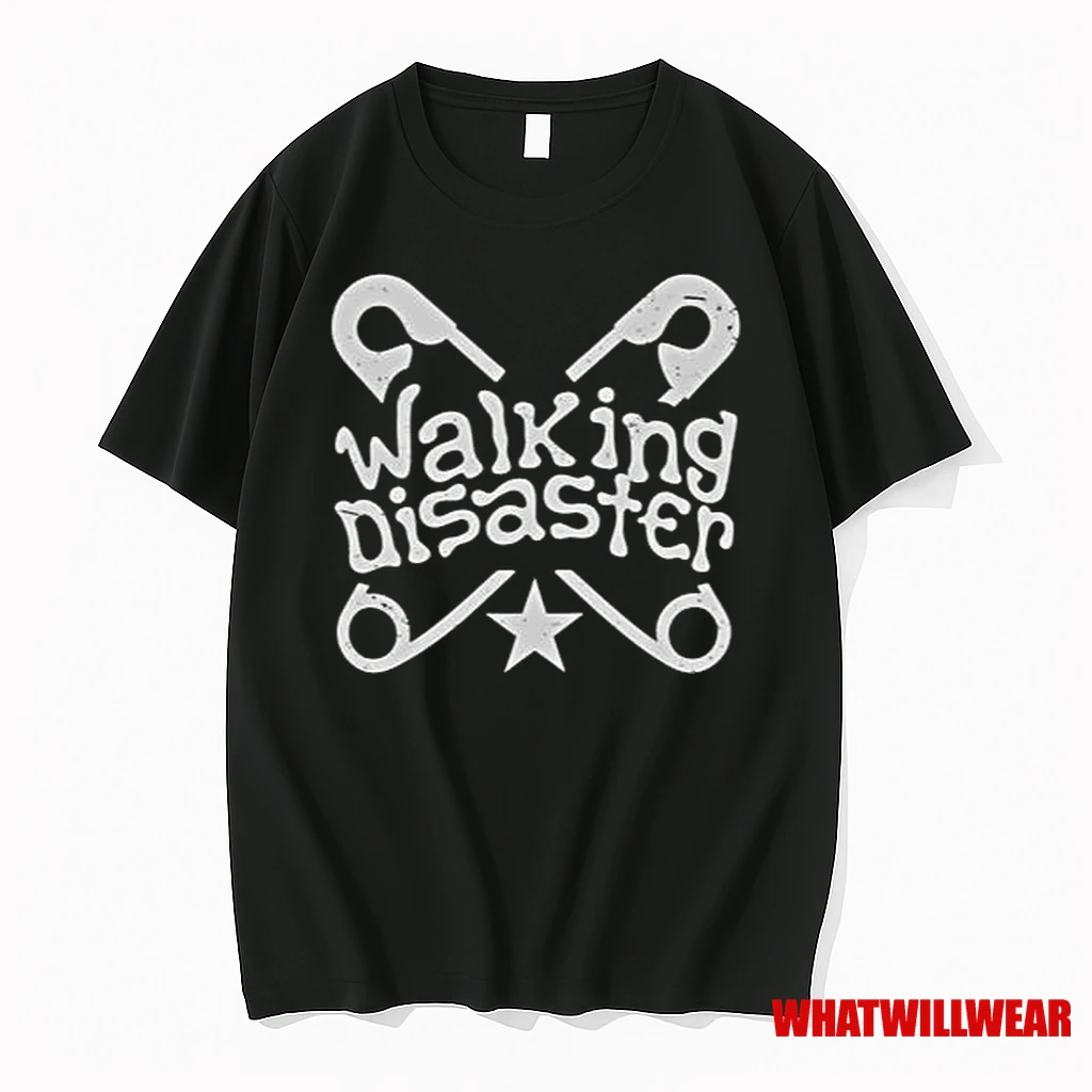 Walking Disaster Punk Rock Men Shirts