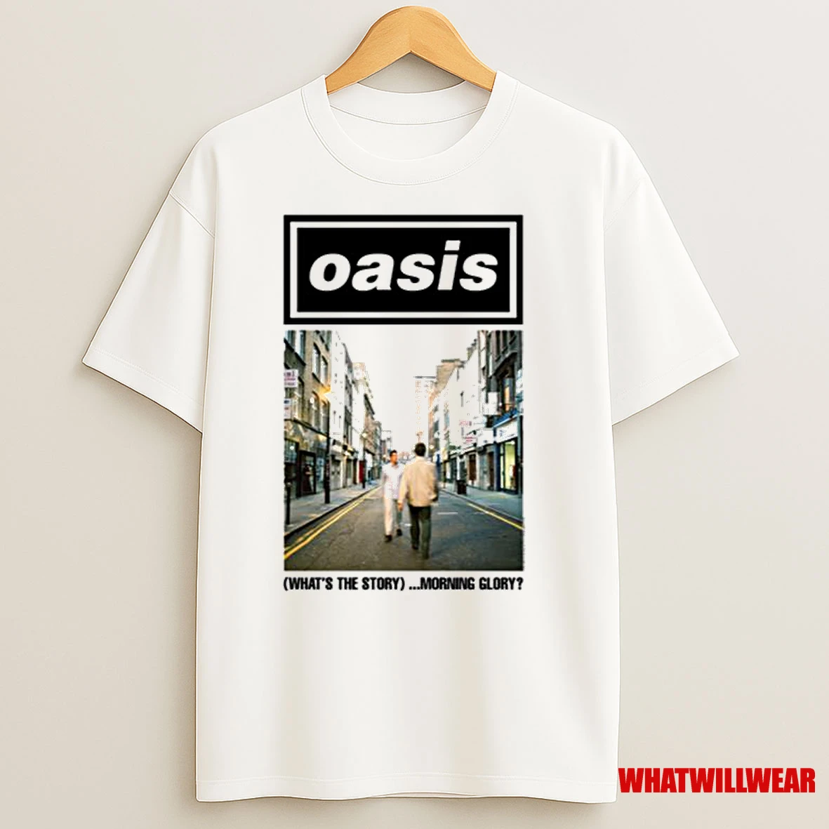 Whats The Story Morning Glory Album Men Shirts