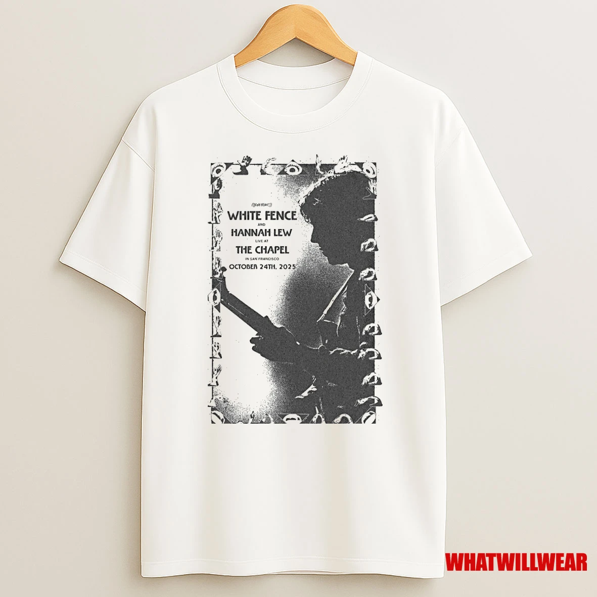 White Fence San Francisco Ca October 24 2025 Concert Shirts