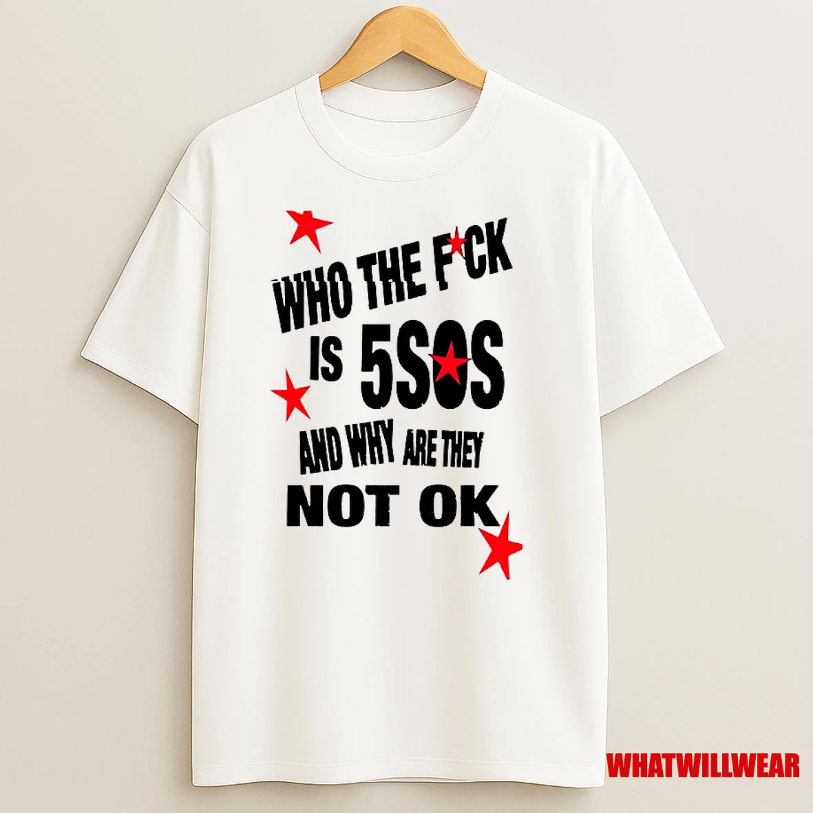 Who The Fick Is 5sos And Why Are They Not Ok Classic Shirts