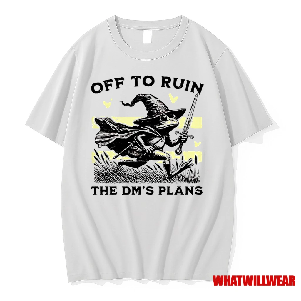 Wizard Frog Off To Ruin The Dms Plans Classic Shirts