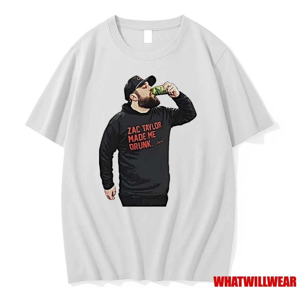 Zac Taylor Made Me Drunk Garage Beer The Drew Garrison Shirts