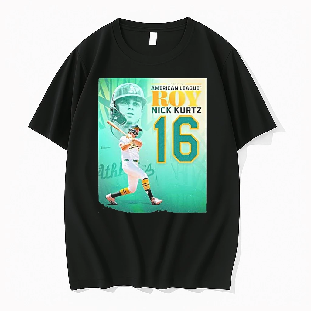 16 Nick Kurtz Athletics 2025 American League Roy Shirts