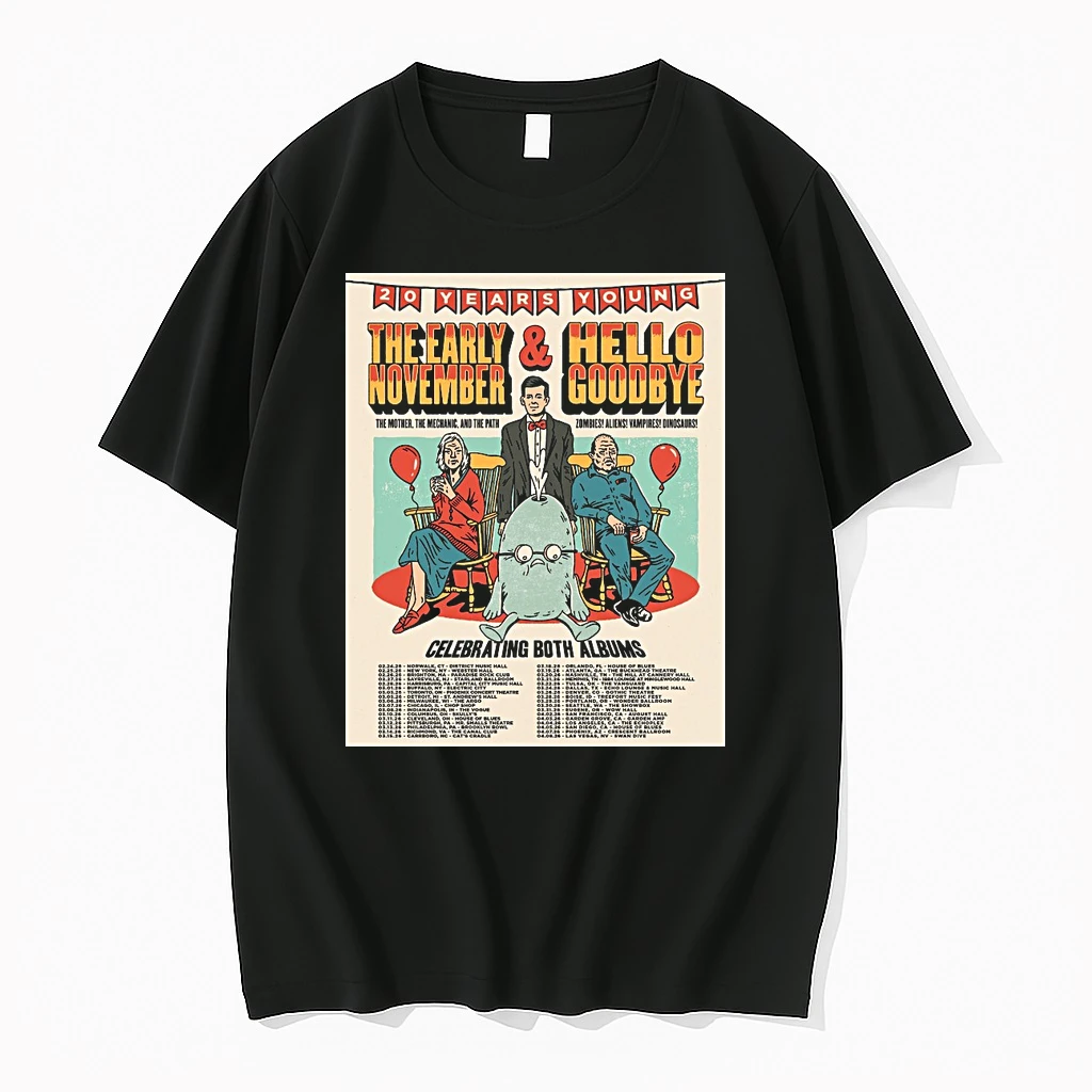 20 Years Young The Early November And Hello Goodbye Celebrating Both Albums Shirts
