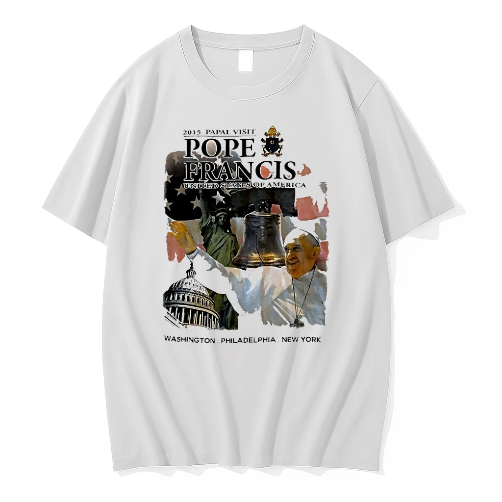 2015 Papal Visit Pope Francis United States Of America Shirts