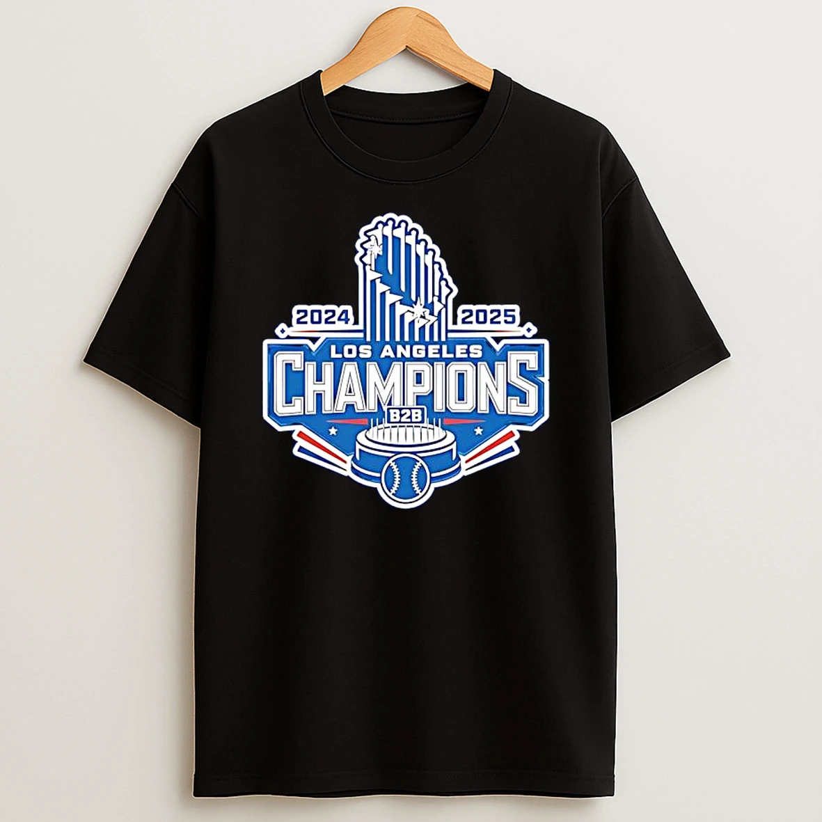 2024 2025 B2b Champions La Dodgers Finals Cup Shirts
