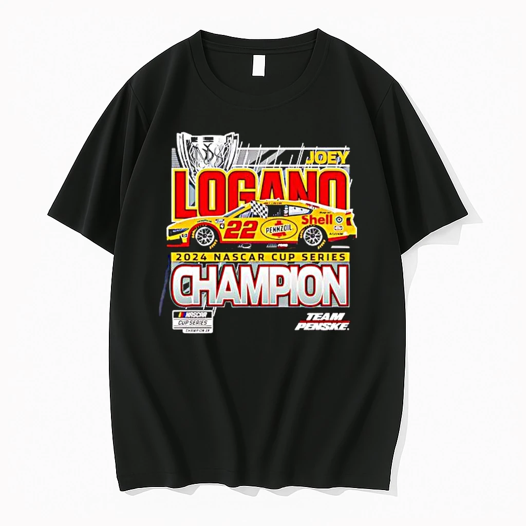 2024 Nascar Cup Series Champion Car Team Penske Joey Logano Shirts
