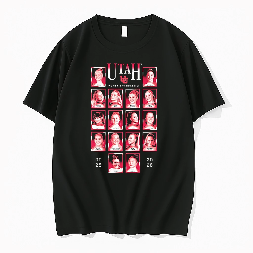 2025 2026 Utah Womens Gymnastics Full Team Roster Shirts