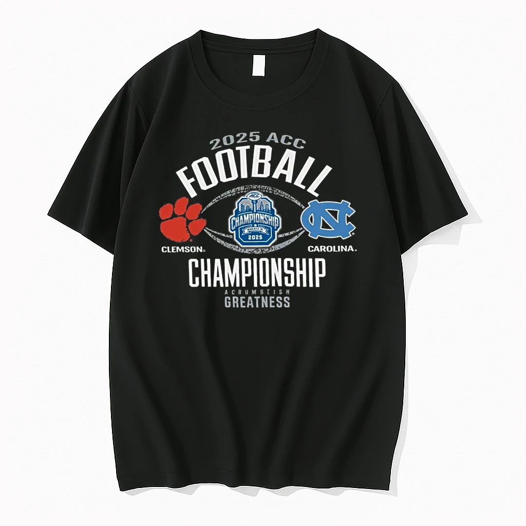 2025 Acc Football Clemson Tigers Vs North Carolina Tar Heels Championship Shirts