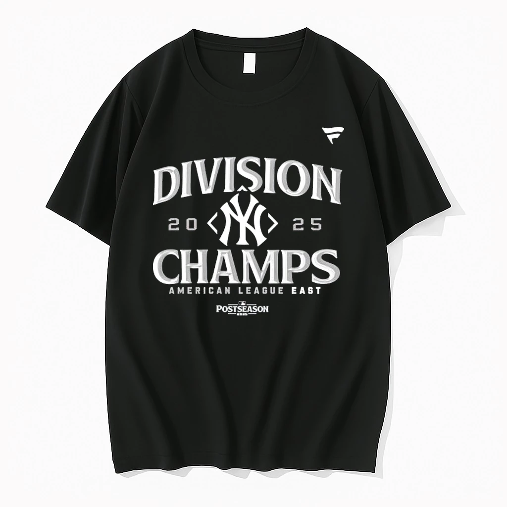 2025 Al East Division Champions New York Yankees Baseball Shirts