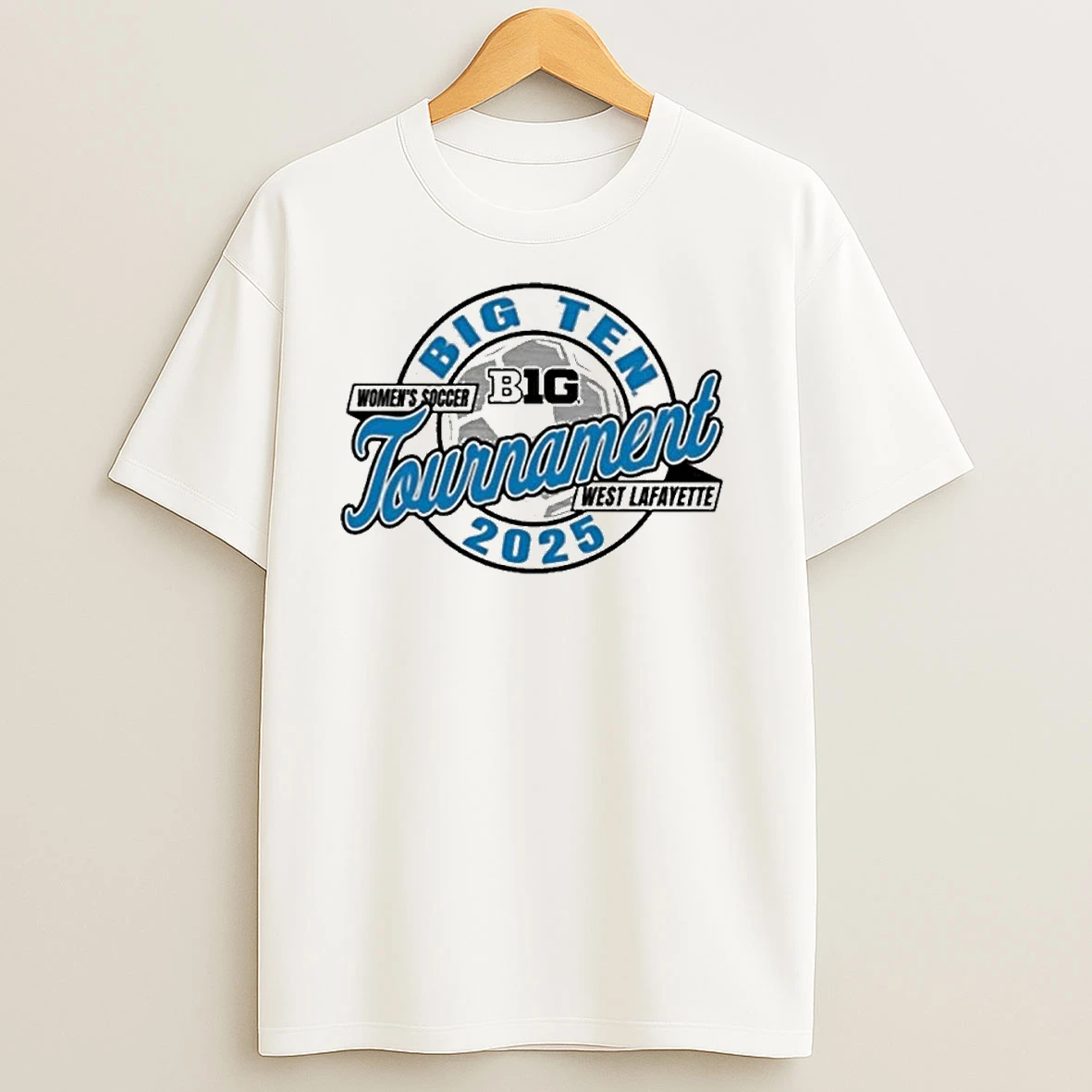 2025 Big Ten Womens Soccer Championships T Shirts