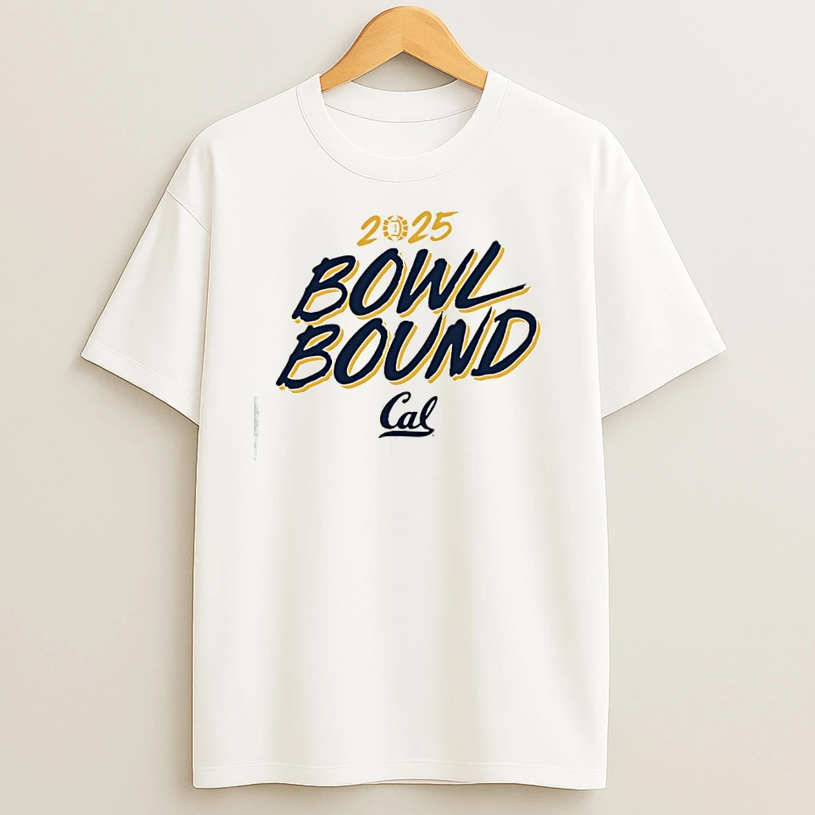 2025 Bowl Bound University Of California Berkeley Logo T Shirts