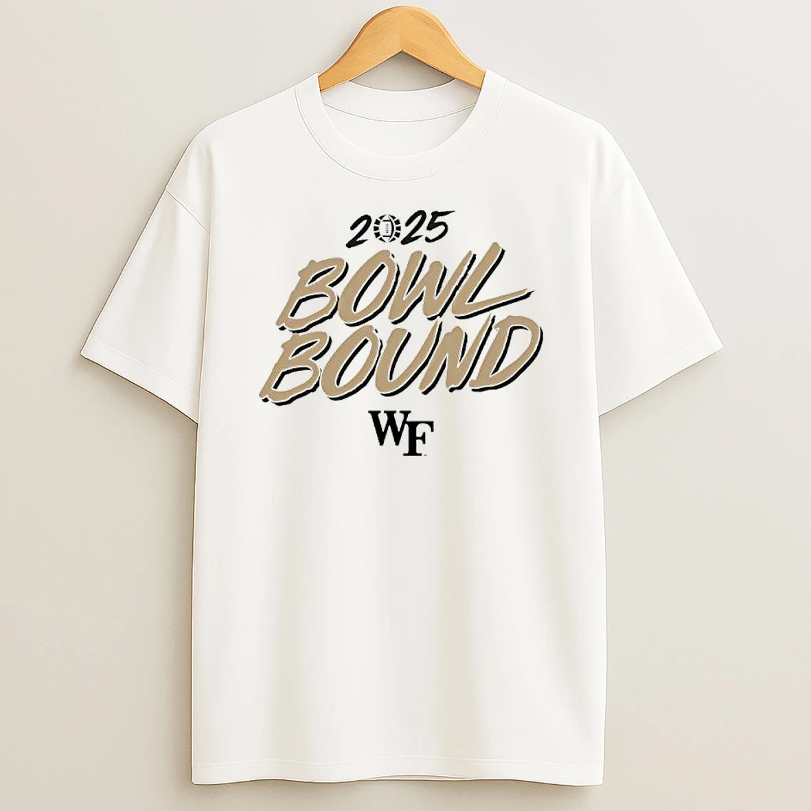 2025 Bowl Bound Wake Forest University Logo Shirts
