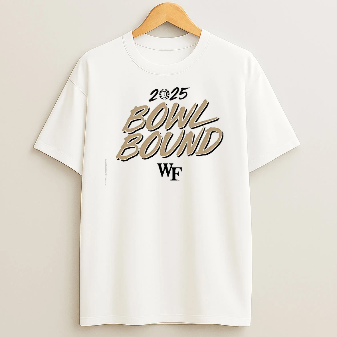 2025 Bowl Bound Wake Forest University Logo T Shirts