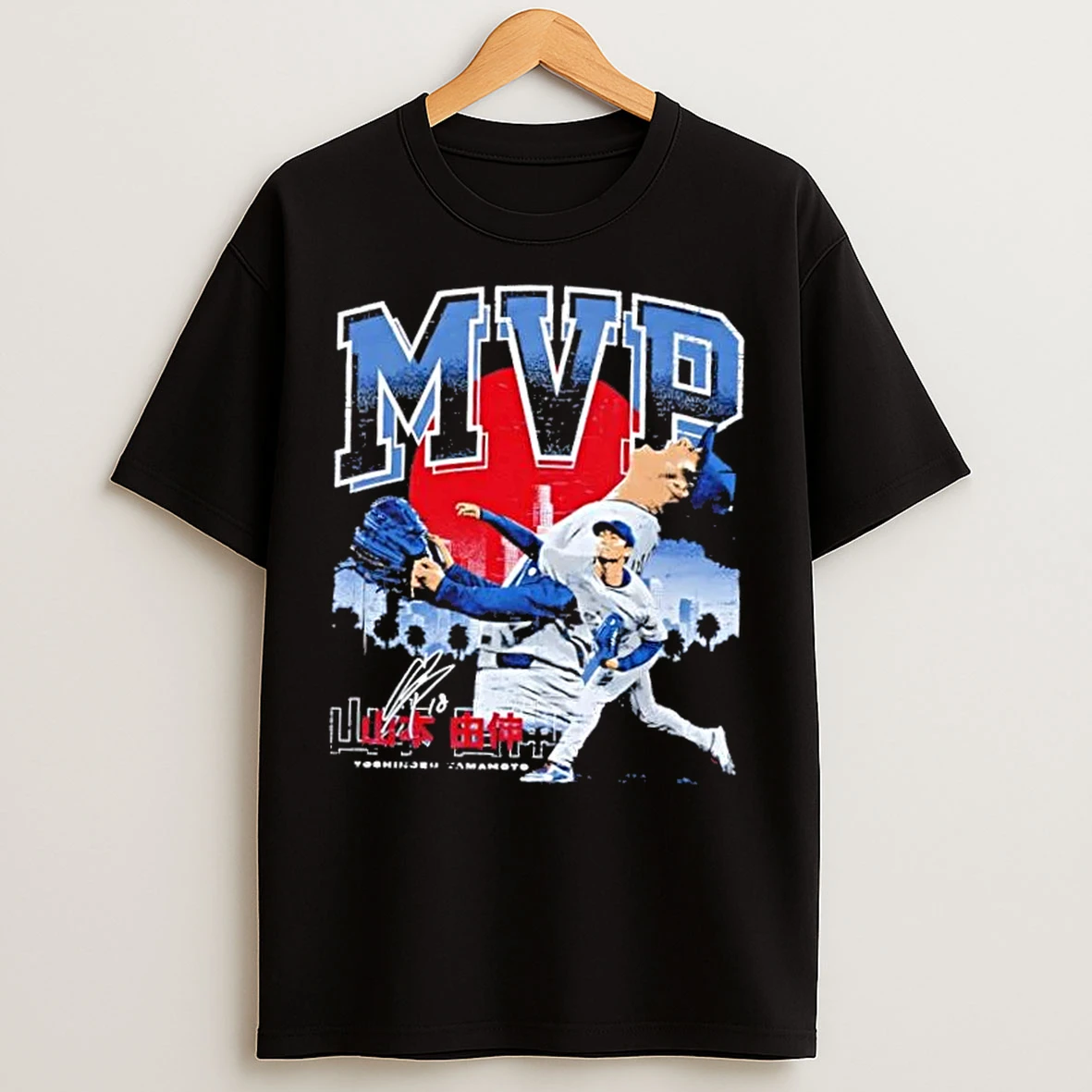 2025 Championship Los Angeles Dodgers Mvp Yoshinobu Yamamoto T Shirts
