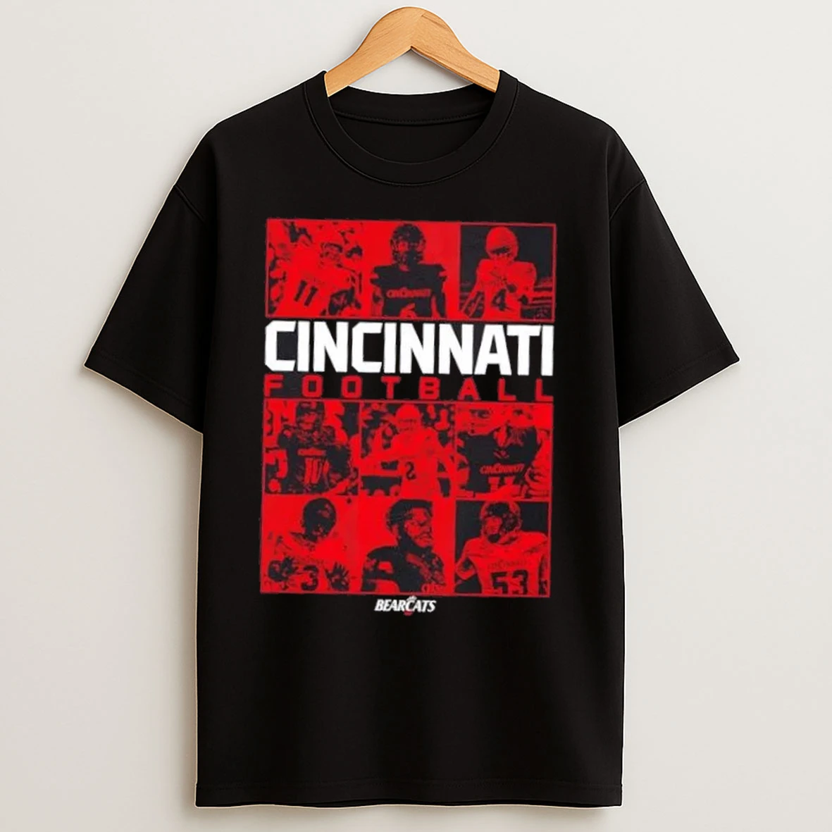 2025 Cincinnati Bearcats Football Playmakers T Shirts