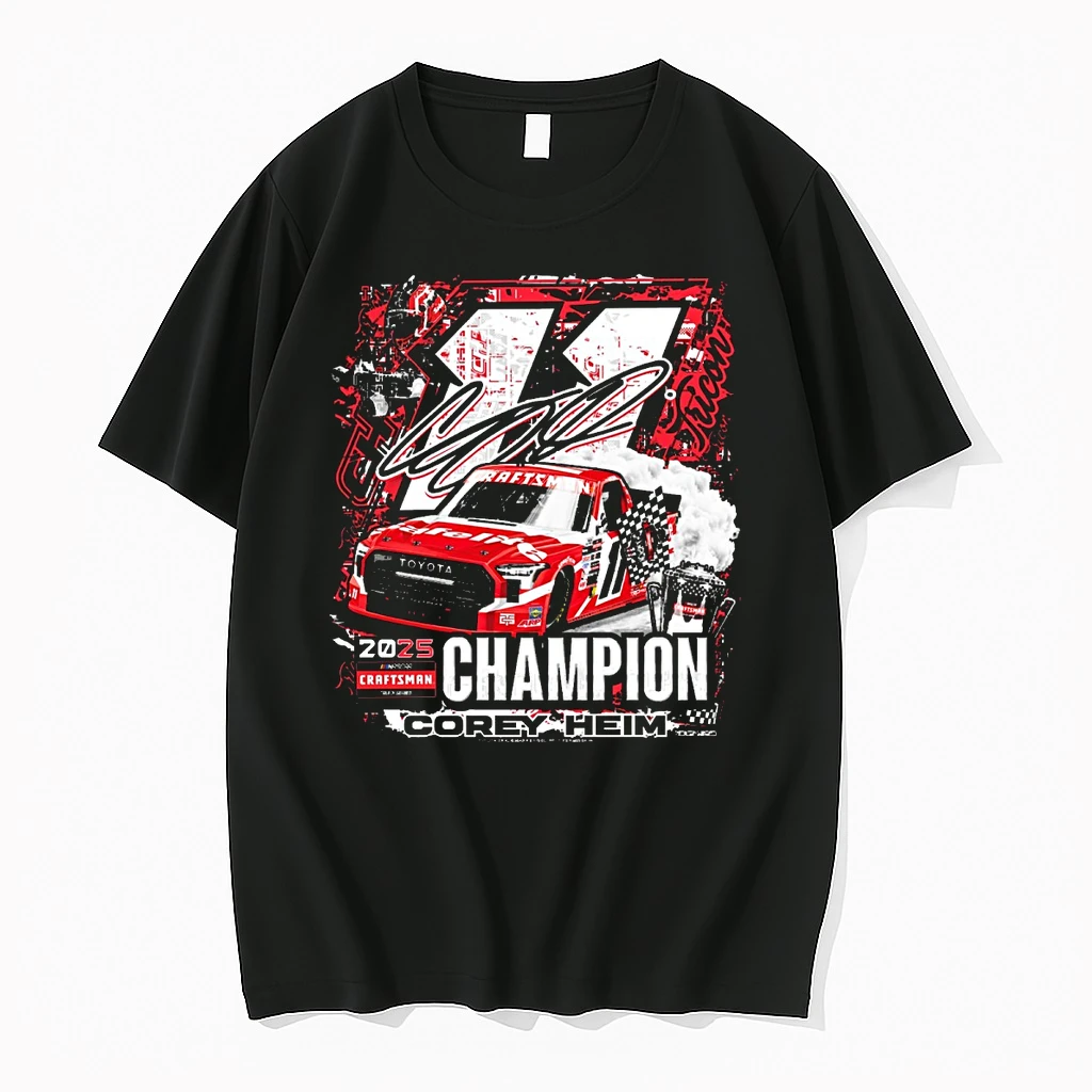 2025 Corey Heim Championship Nascar Craftsman Truck Series Signature Shirts