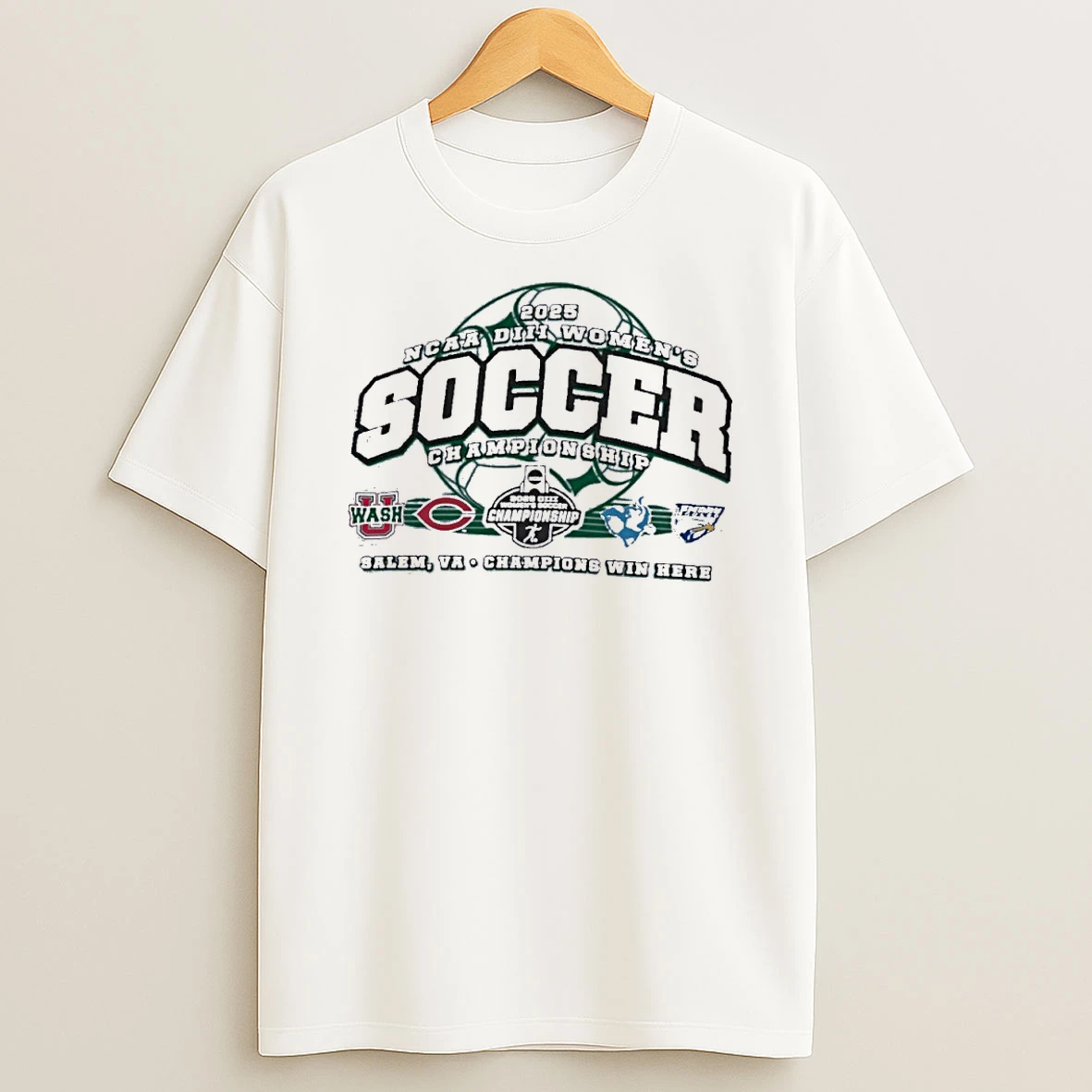 2025 Diii Womens Soccer Championship Salem Va Shirts