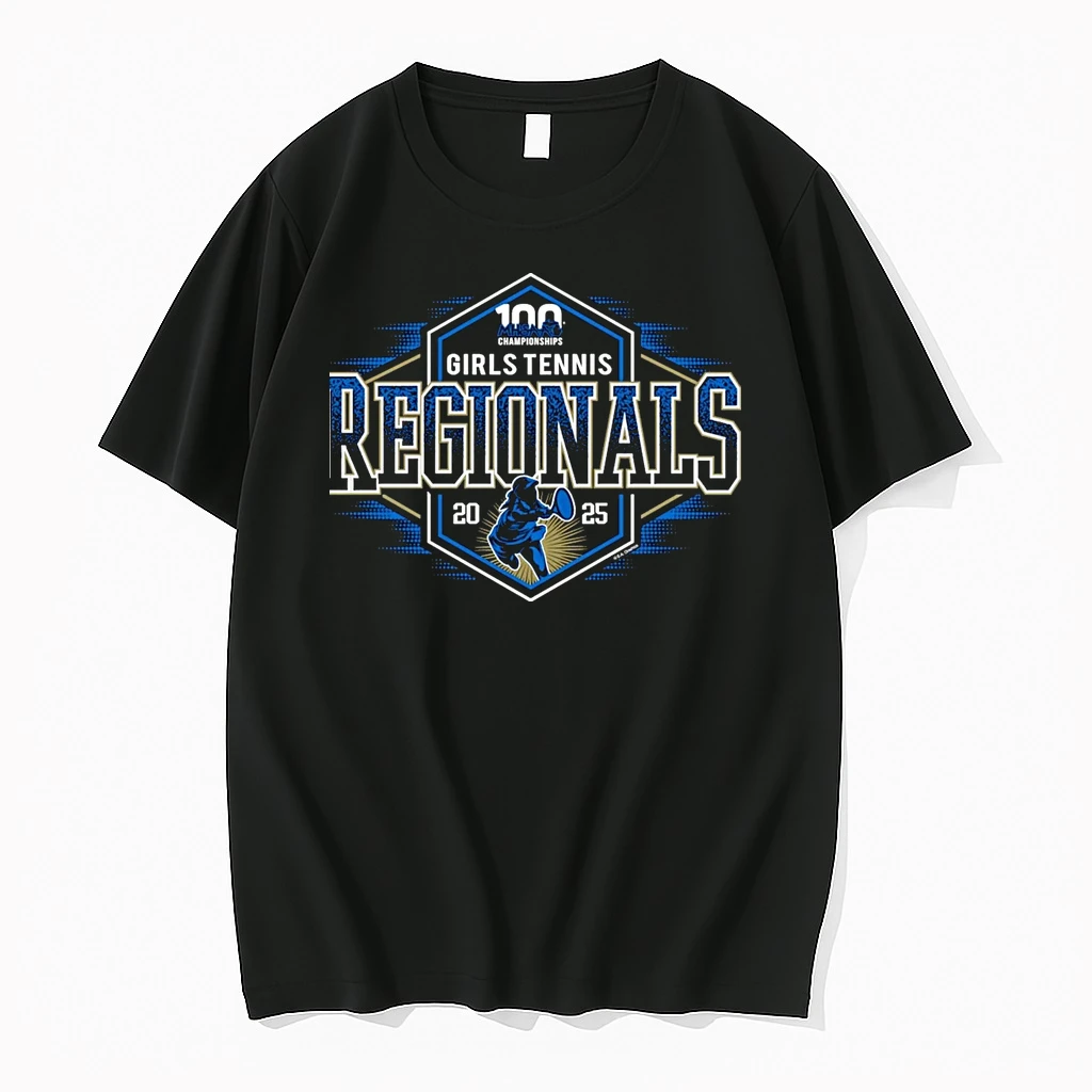 2025 Girls Tennis Regionals Championships Shirts