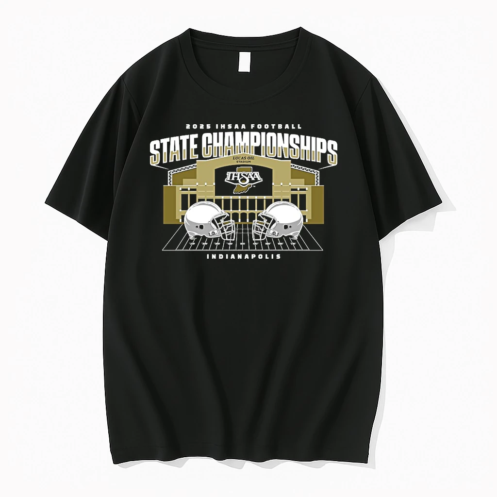 2025 Ihsaa Football State Championships Lucas Oil Stadium Indianapolis Shirts