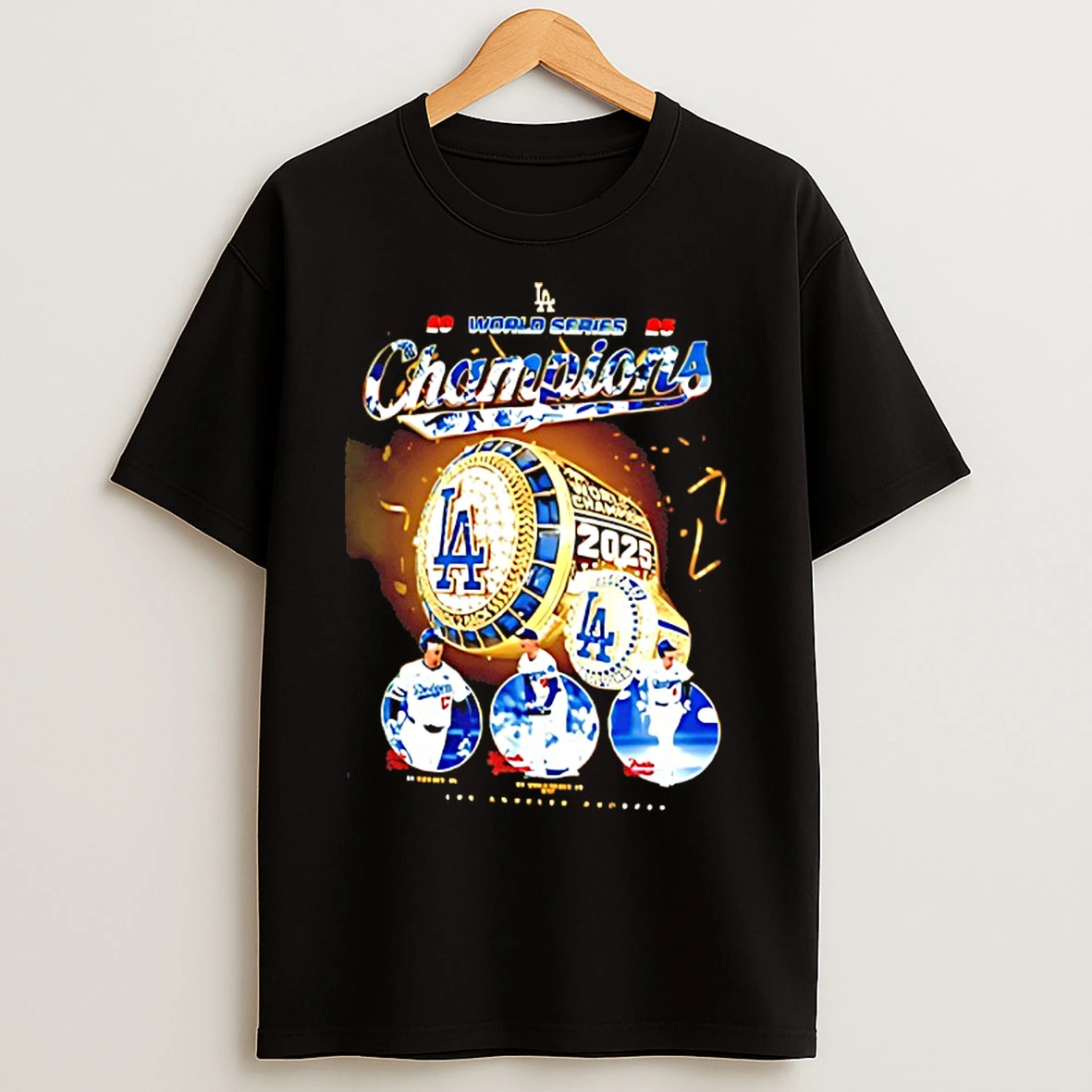 2025 La Dodgers World Series Champions Rings T Shirts