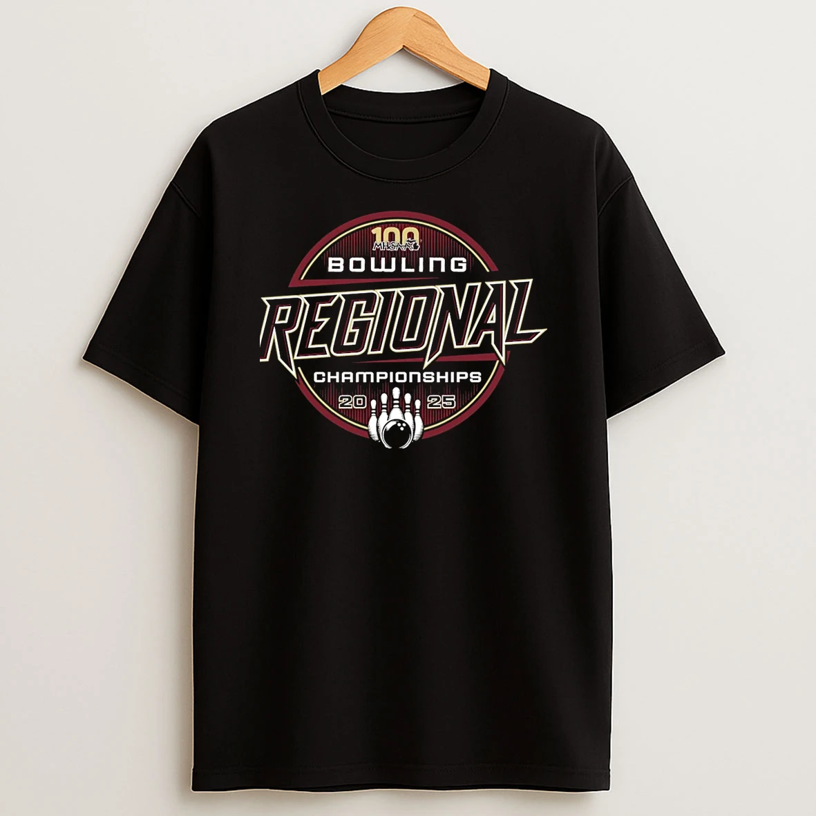 2025 Mhsaa Bowling Regionals Championships Shirts