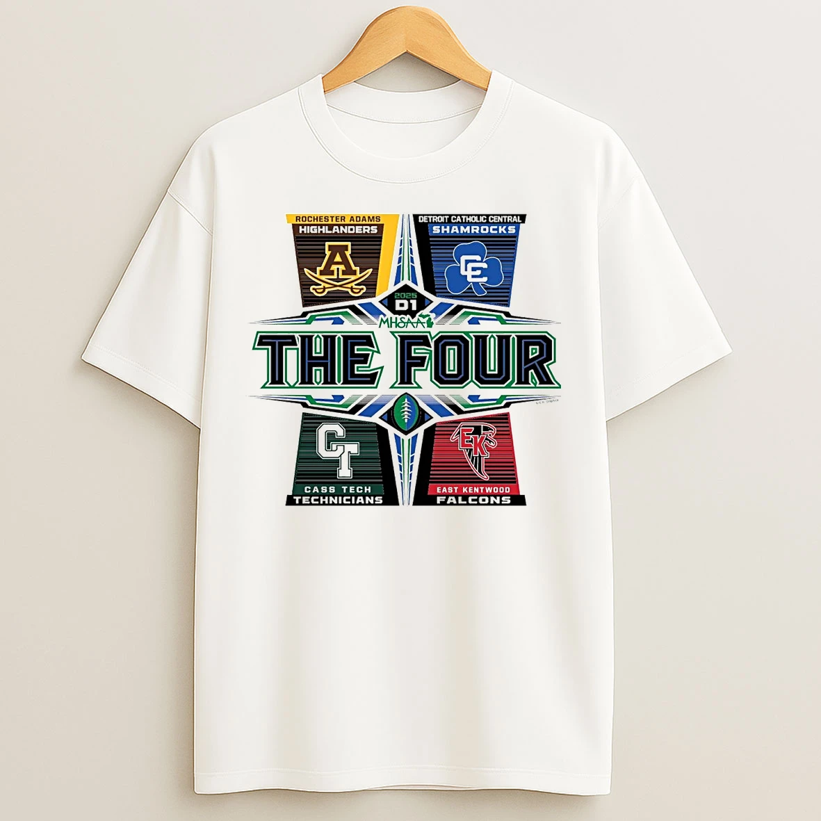 2025 Mhsaa Football D1 The Four T Shirts