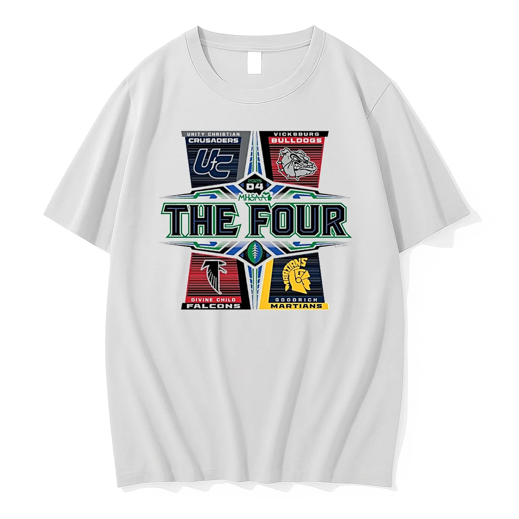 2025 Mhsaa Football D4 The Four Shirts