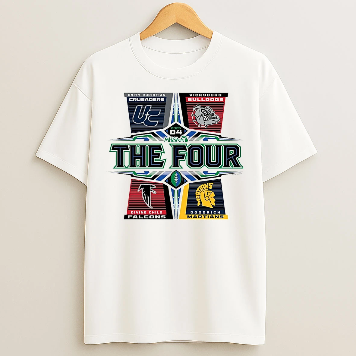 2025 Mhsaa Football D4 The Four T Shirts
