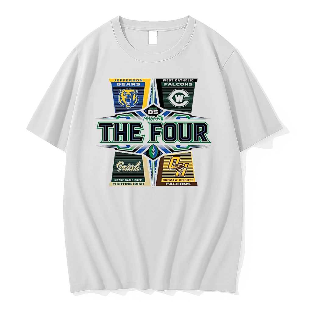 2025 Mhsaa Football D5 The Four Shirts