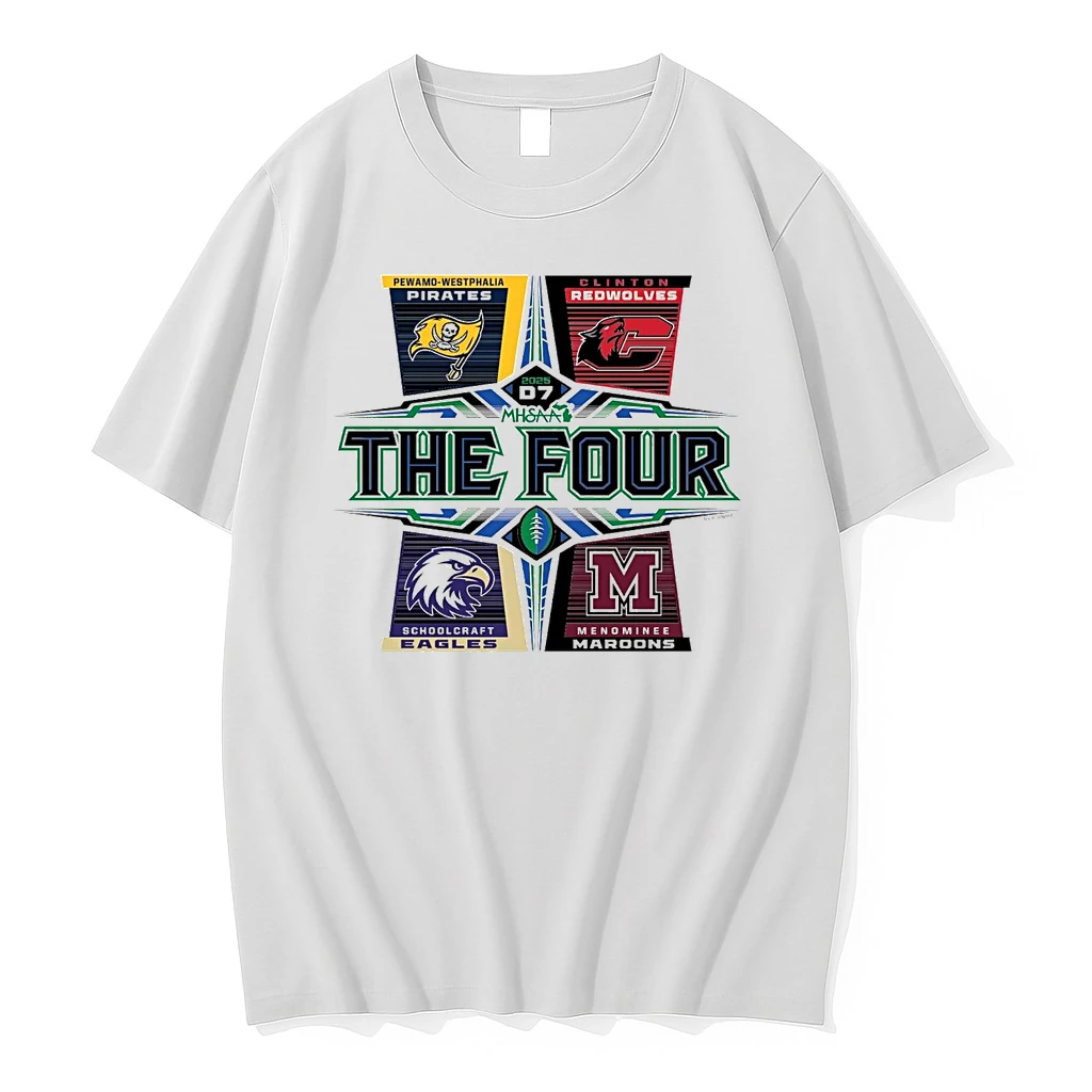 2025 Mhsaa Football D7 The Four Shirts