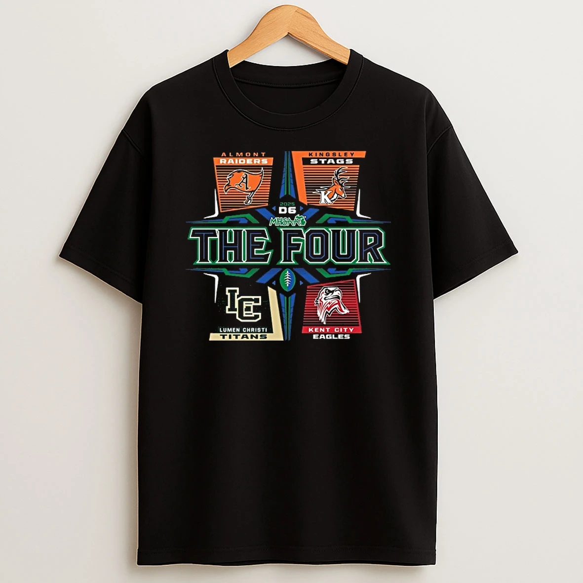 2025 Mhsaa Football Division The Four Shirts