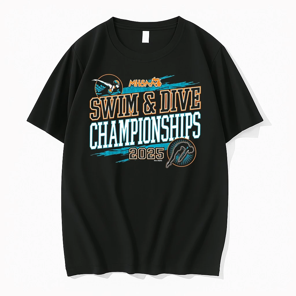 2025 Mhsaa Girls Swim Dive Championships Shirts