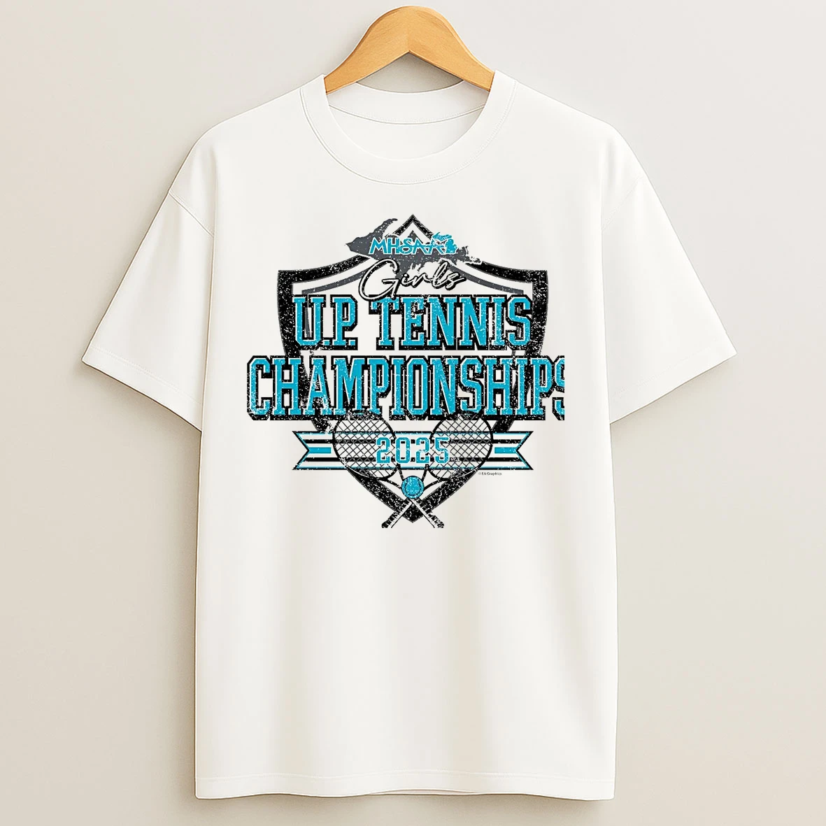 2025 Mhsaa Girls Up Tennis Championships T Shirts