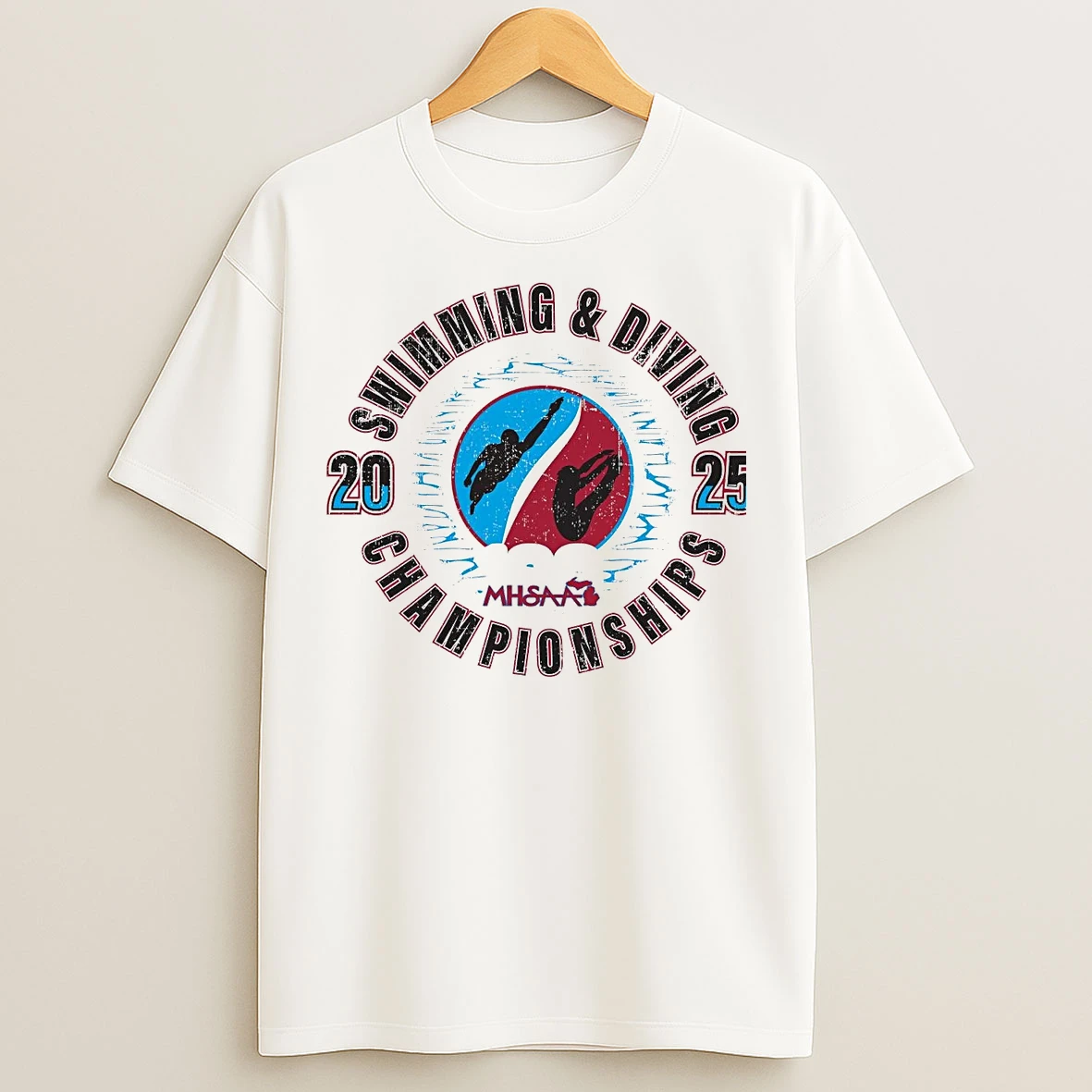2025 Mhsaa Swim Dive Championships T Shirts