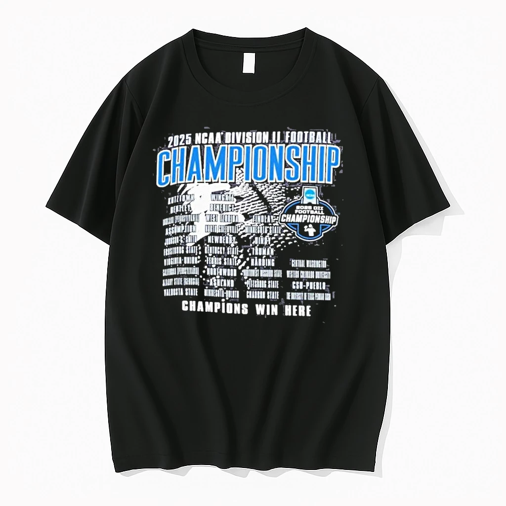 2025 Ncaa Dii Football Championship Shirts