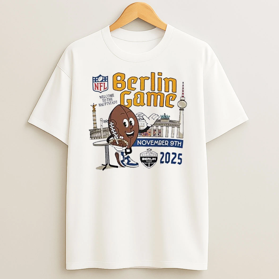 2025 Nfl Berlin Game Welcome To The Hauptstadt Shirts