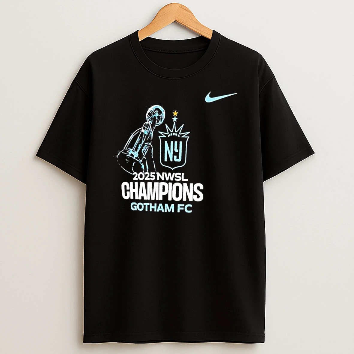 2025 Nwsl Champions Gotham Fc Nike Shirts
